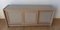 Langes skandinavisches Sideboard aus Holz, 1980er 7