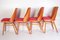 Mid-Century Dining Chairs by Oswald Heardtl for Ton, 1960s, Set of 4 3