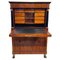 Biedermeier Secretary in Walnut and Maple, 1820 1