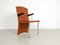 Vintage Cognac Leather Dining Chair by Andrea Branzi for Zanotta 9