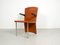 Vintage Cognac Leather Dining Chair by Andrea Branzi for Zanotta 7