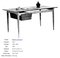 Bureau Moderne en Teck et Chêne par Ib Kofod Larsen pour Fredericia, Danemark, 1956s 20