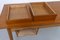 Scrivania moderna in teak e quercia di Ib Kofod Larsen per Fredericia, Danimarca, anni '56, Immagine 15