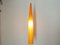 Lámpara colgante de vidrio naranja de Gino Vistosi para Vistosi, años 60, Imagen 2