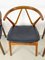 Mod. Sedie da pranzo nr. 255 di Henning Kjaernulf per Bruno Hansen, anni '60, set di 4, Immagine 17