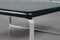Mesa de centro vintage de cuero de Carl Straub, Imagen 7