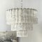 Murano Glass Cylinder Chandelier, Italy, 1970s 4