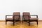 Fauteuils Club Mid-Century par Zenon Bączyk, 1960s, Set de 2 2