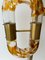 Italienische Stehlampe aus Muranoglas mit Messingkette von Aldo Nason für Mazzega, 1970er 10