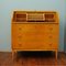 Mid-Century Swedish Roll-Top Secretaire, 1960s 4