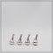 Candelabros vintage de Jens Quistgaard. Juego de 4, Imagen 1