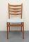 German Chairs with Light Blue Upholstery, 1950s, Set of 4 7