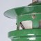 Large Vintage Industrial Green Pendant Lamp, 1950s 18