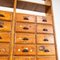 Vintage Faux Wood Workshop Shelving, 1940s 3