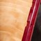Red Stacking Dining Chair with Beech Seat from Mullca, 1970s 8