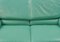 Model Bora Bèta Sofa in Mintgreen Leather by Axel Venthoven for Leolux, 1984 19