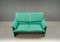 Model Bora Bèta Sofa in Mintgreen Leather by Axel Venthoven for Leolux, 1984 10