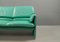 Model Bora Bèta Sofa in Mintgreen Leather by Axel Venthoven for Leolux, 1984 12