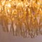 Large Italian Flush Lamp in Murano Glass, 1990, Image 7