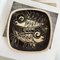 Mid-Century Mangold Keramik Teller aus Steingut mit Fisch-Design 4