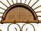 Set of Headboard in Bamboo and Rattan, Handcrafted Côte Dazur, France, 1960s 8