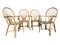 Vintage Rattan Armchairs, 1970s, Set of 4, Image 3