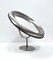 Vintage Round Anodized Brass Vanity Mirror by Sergio Mazza, 1970s 4