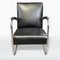 Poltrone Bauhaus in metallo cromato e pelle, anni '30, set di 2, Immagine 6