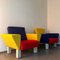 Westside Armlehnstühle von Ettore Sottsass für Knoll, 1983, 2er Set 10