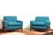 Fauteuils Kiushu de F.lli Saporiti, 1960s, Set de 2 6