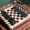 Leather Kangaroo Chess Board, Italy, 1980s 5