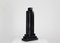 Jarrón Y15 de cerámica esmaltada en negro de Ettore Sottsass para Poltronova, años 70, Imagen 4