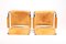 Scandinavian Tan Leather Lounge Chairs, 1980s, Set of 2, Image 6