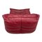 Vintage Togo One-Seater Sofa in Red from Ligne Roset, 2000s 7