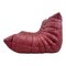 Vintage Togo One-Seater Sofa in Red from Ligne Roset, 2000s 4