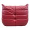 Vintage Togo One-Seater Sofa in Red from Ligne Roset, 2000s 9