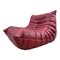 Vintage Togo One-Seater Sofa in Red from Ligne Roset, 2000s 2