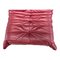 Vintage Togo One-Seater Sofa in Red from Ligne Roset, 2000s 10