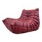 Vintage Togo One-Seater Sofa in Red from Ligne Roset, 2000s 1