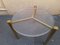 Vintage Tripod Brass Coffee Table 3