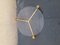 Vintage Tripod Brass Coffee Table 2