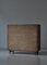 Swedish Cabinet in Stained Pinewood attributed to Göran Malmvall for Svensk Fur, 1940s, Image 16