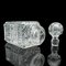 Servicio de decantador inglés eduardiano de cristal de Mappin & Webb, década de 1890. Juego de 2, Imagen 8