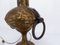 Brutalist Gilded Bronze Lamp by Max Bre 1970s, Image 4