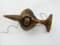 Brutalist Gilded Bronze Lamp by Max Bre 1970s, Image 9