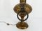 Brutalist Gilded Bronze Lamp by Max Bre 1970s, Image 5