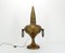 Brutalist Gilded Bronze Lamp by Max Bre 1970s, Image 6