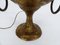 Brutalist Gilded Bronze Lamp by Max Bre 1970s, Image 7
