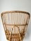 Mid-Century Bamboo Armchair, Italy, 1950s, Image 3