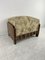 Mid-Century Art Deco Pouf with Springs in the style of Osvaldo Borsani, 1940s 3